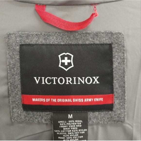 NWT-VICTORINOX Men's Hooded Longline Gallen Parka winter Coat - Picture 4 of 8